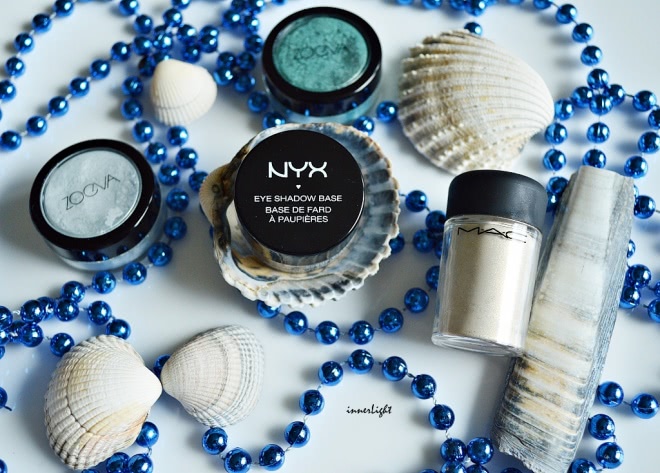 Черное VS Белое. NYX Eyeshadow Base. Оттенок 05 Black
