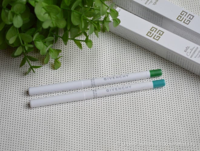 Givenchy Khol Couture Waterproof Retractable Eyeliner, #03 Turquoise, #05 Jade
