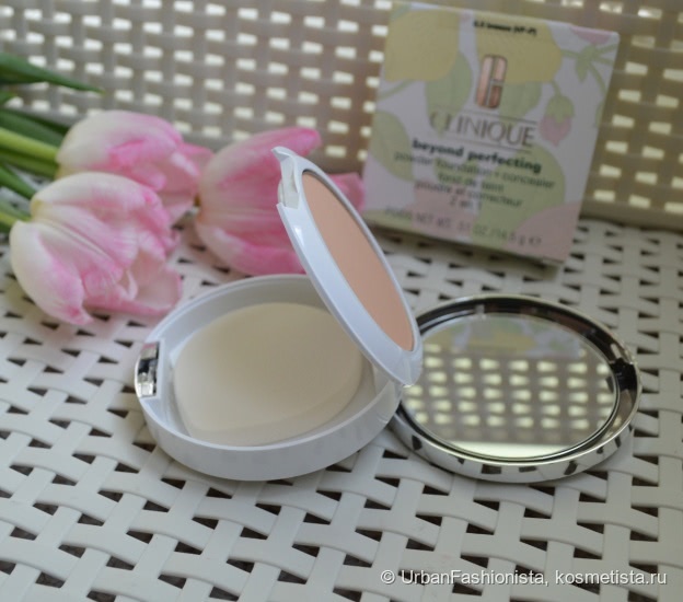 Clinique Beyond Perfecting Powder Foundation and Concealer в оттенке #0.5 Breeze