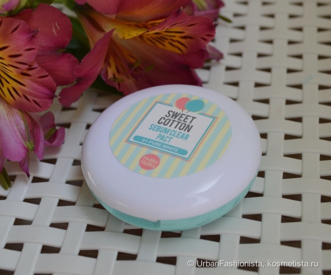 Матирующая пудра Holika Holika Sebum Clear Pact в оттенке #01 Pure White
