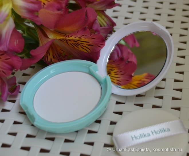 Матирующая пудра Holika Holika Sebum Clear Pact в оттенке #01 Pure White