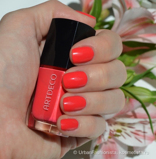 Летнее настроение с Artdeco Art Couture Nail Lacquer, #637 Happy Pink