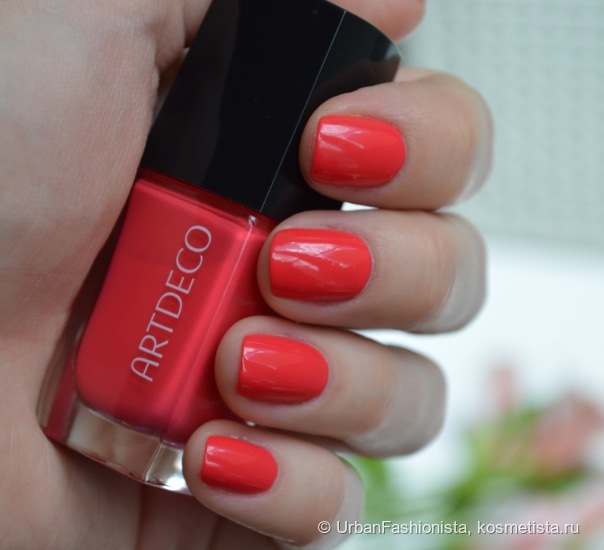 Летнее настроение с Artdeco Art Couture Nail Lacquer, #637 Happy Pink