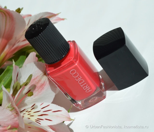 Летнее настроение с Artdeco Art Couture Nail Lacquer, #637 Happy Pink