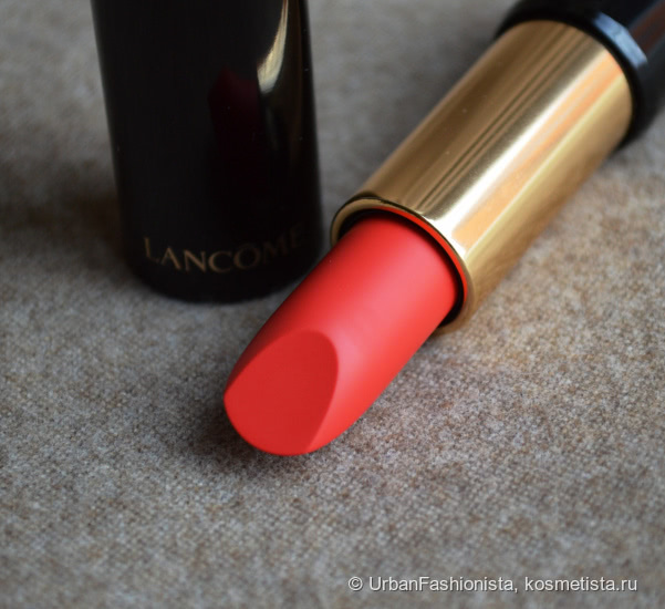 Осенняя новинка - помада Lancome L'Absolu Rouge Fall 2016 в оттенке #186 Idole