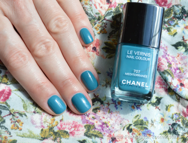 Лак, ставший историей. Chanel Le Vernis Nail Colour в оттенке #707 Mediterranee