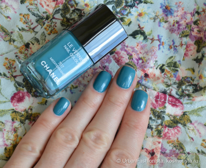 Лак, ставший историей. Chanel Le Vernis Nail Colour в оттенке #707 Mediterranee