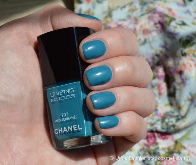 Лак, ставший историей. Chanel Le Vernis Nail Colour в оттенке #707 Mediterranee
