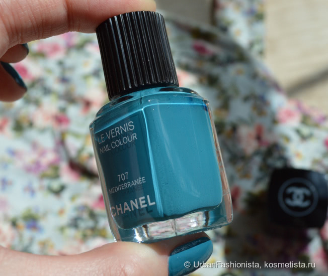 Лак, ставший историей. Chanel Le Vernis Nail Colour в оттенке #707 Mediterranee