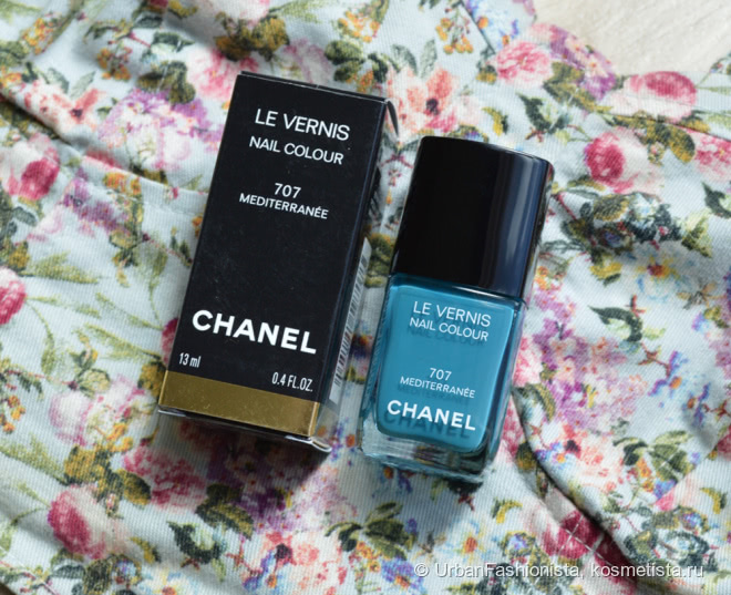 Лак, ставший историей. Chanel Le Vernis Nail Colour в оттенке #707 Mediterranee