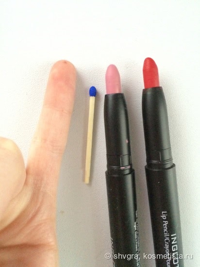 Кожно-мышечные складки или шикарные губы? Inglot Lip Pencil