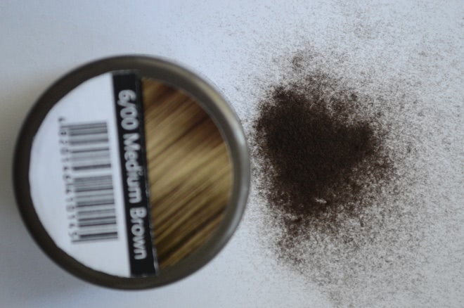Пудра для камуфляжа Minox Hair Magic. Припудрим седину