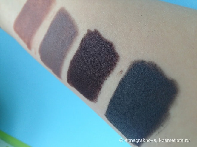 4 матовых оттенка кремовых теней в стике Gosh Forever Eye Shadow Matt - новинка