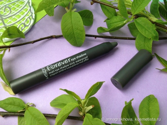 4 матовых оттенка кремовых теней в стике Gosh Forever Eye Shadow Matt - новинка