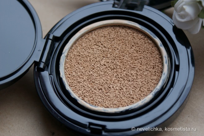 Совсем не фарфоровый IsaDora Nude cushion foundation в оттенке 10 Nude porcelain