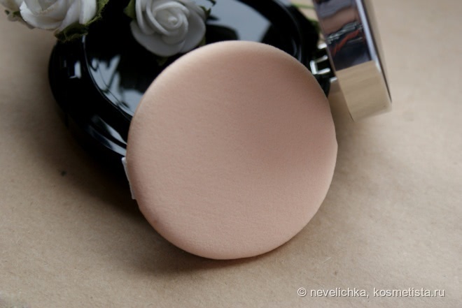 Совсем не фарфоровый IsaDora Nude cushion foundation в оттенке 10 Nude porcelain
