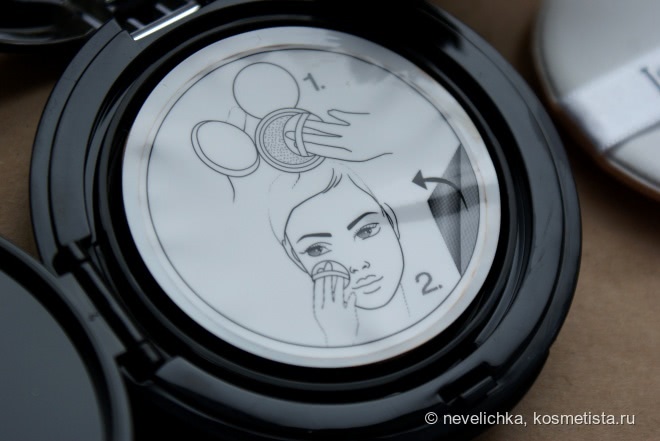 Совсем не фарфоровый IsaDora Nude cushion foundation в оттенке 10 Nude porcelain