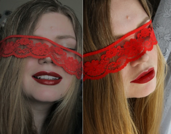Кровавый соблазн. NYX High Voltage Lipstick 20 Burlesque