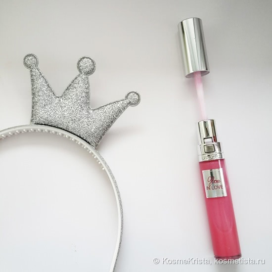 For real Princess Only … Блеск Lancome Gloss In Love #341 Pink Pampille