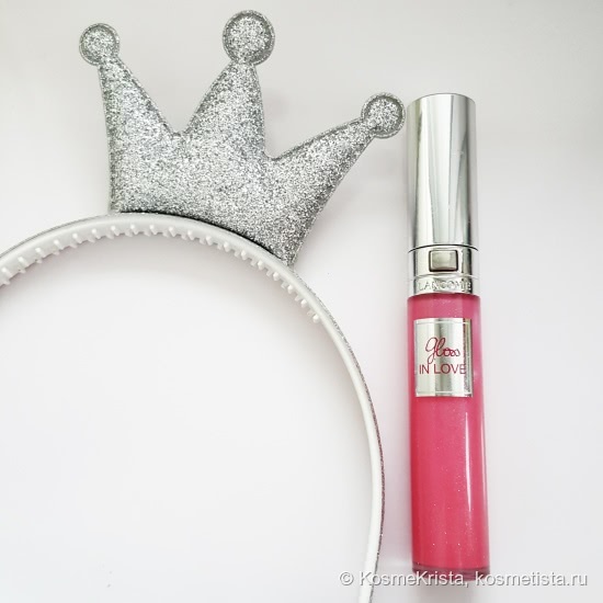 For real Princess Only … Блеск Lancome Gloss In Love #341 Pink Pampille