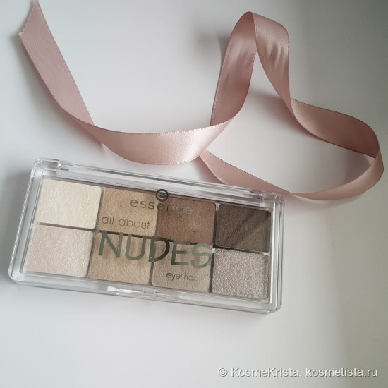 Такие «замшевые» тени Essence All about Nudes и такие любимые