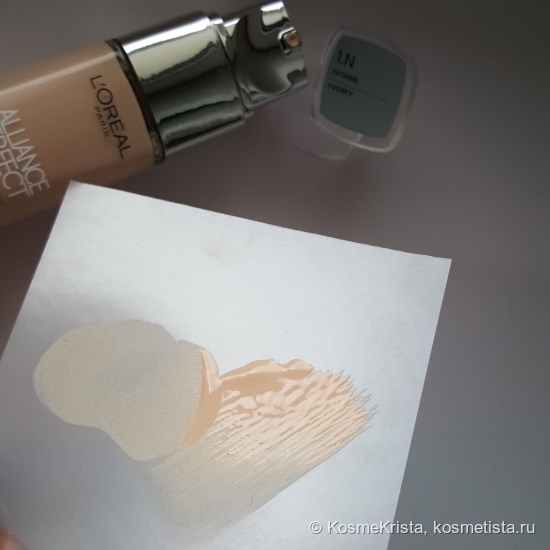 Тональная основа L'Oreal Alliance Perfect #01 Ivory