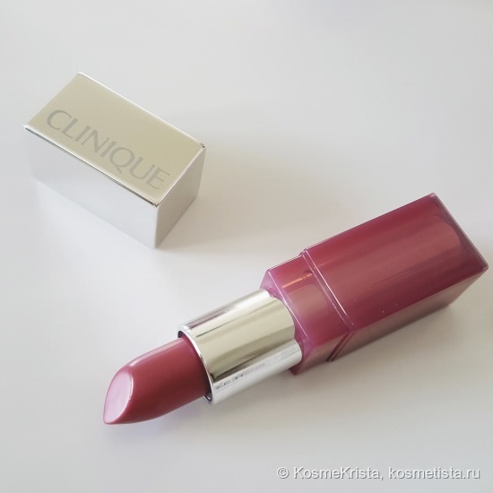 Помада для губ сияние и уход Clinique Pop Glaze Sheer Lip Colour + Primer в новом оттенке 07 sugar plum pop
