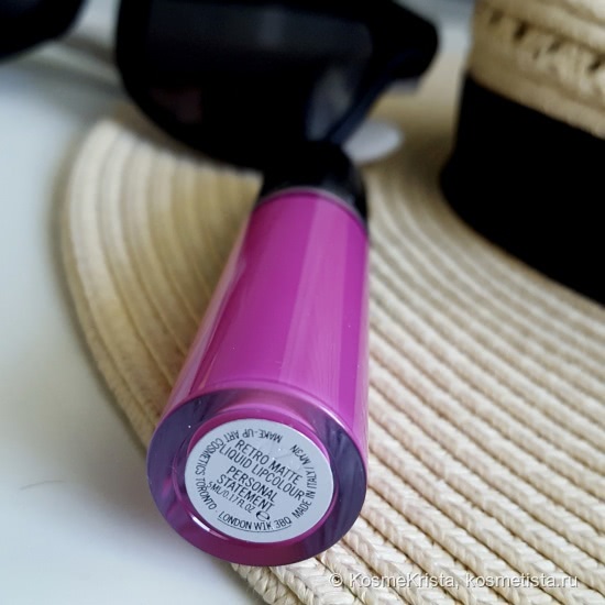 Почему бы и нет? MAC Retro Matte Liquid Lipcolour в оттенке Personal Statement