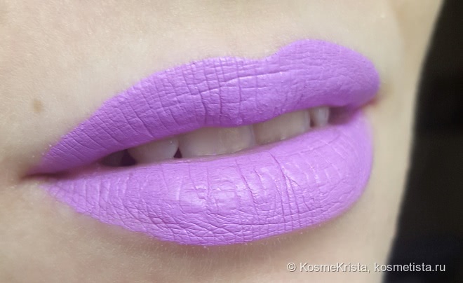 Lime Crime Lipstick Velvetines в оттенке rave. Для лета, но не для меня. А жаль…