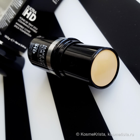 Тональная основа Ultra HD Stick foundation Make Up For Ever в оттенке 120. Покажу что-то новенькое от Mufe