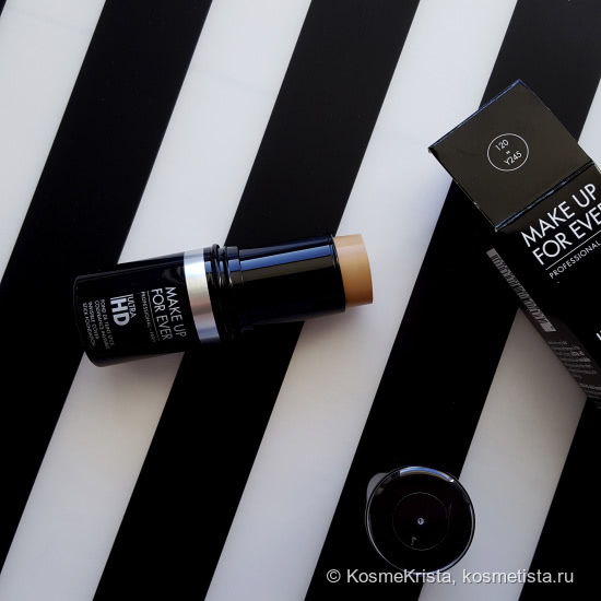 Тональная основа Ultra HD Stick foundation Make Up For Ever в оттенке 120. Покажу что-то новенькое от Mufe