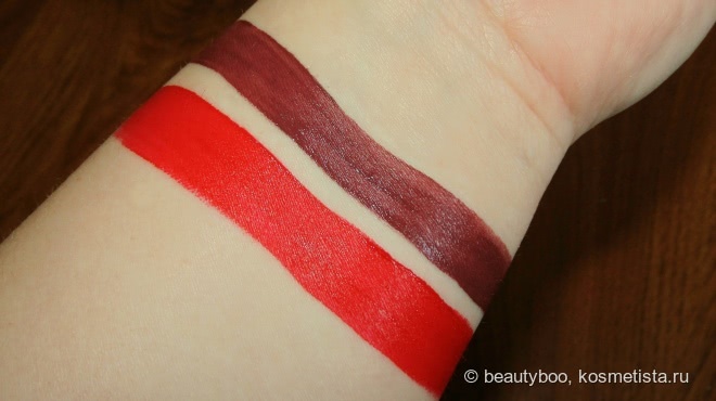 Как приручить дракона. NYX Liquid Suede cream lipstick в оттенке Vintage и Kitten Heels