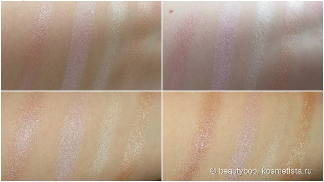 Новогодние игрушки. Skeek MakeUp Highlighting Palettes
