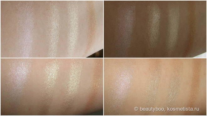 Новогодние игрушки. Skeek MakeUp Highlighting Palettes