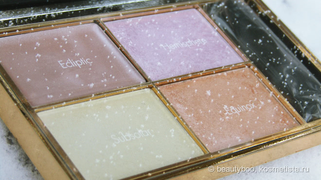 Новогодние игрушки. Skeek MakeUp Highlighting Palettes