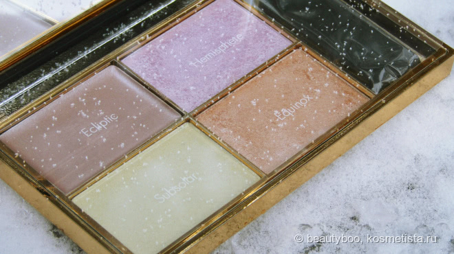 Новогодние игрушки. Skeek MakeUp Highlighting Palettes