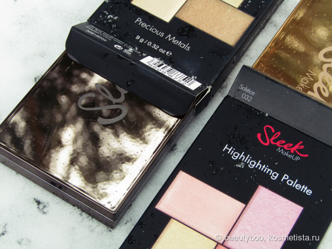 Новогодние игрушки. Skeek MakeUp Highlighting Palettes