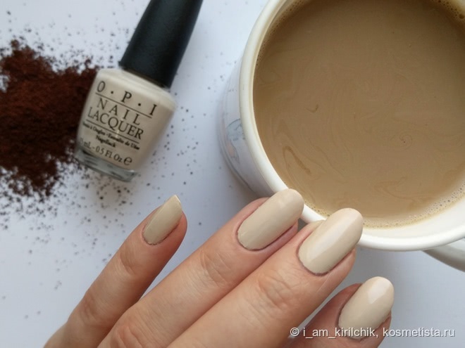 Если хочется сладкого или совсем не забытое старое....OPI my vampire is buff (E82)