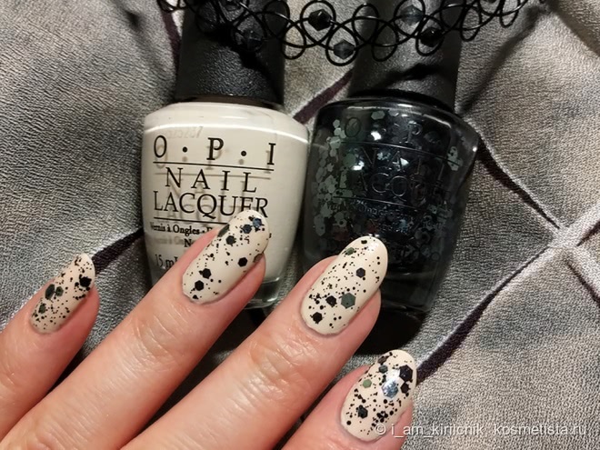 Если хочется сладкого или совсем не забытое старое....OPI my vampire is buff (E82)