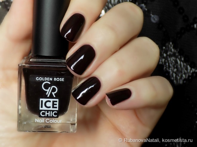 Новинка приятно порадовала. Лак для ногтей Golden Rose Ice Chic #50