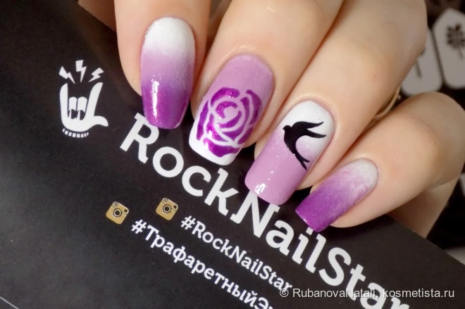 Новинка от RockNailStar. Обзор трафаретов для дизайна ногтей