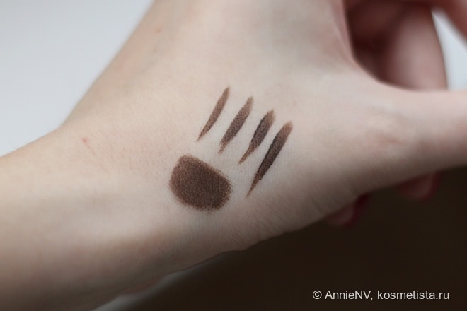 Густые брови в каждый дом - Inglot AMC brow liner gel в оттенке 19