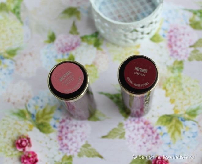 Новинка Urban Decay Vice Lipstick в оттенках Backtalk и Moshipt