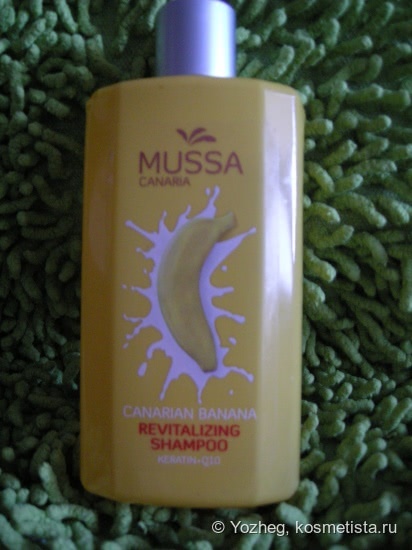 Банановая роскошь для моих волос с Канарских островов - Mussa Canaria Revitalizing Shampoo