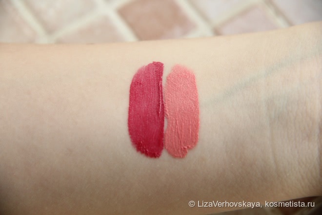 Летние матовые блески от Luxvisage в оттенке 01 и 07
