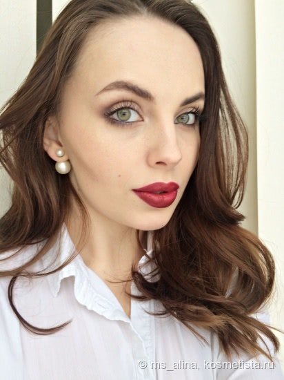 Матовая. Винная. Бюджетная. Maybelline Сolor Sensational
