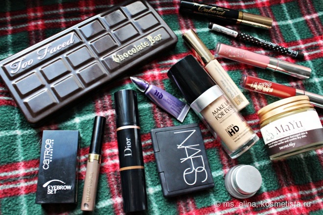 Осенний макияж с палеткой Too Faced Chocolate Bar