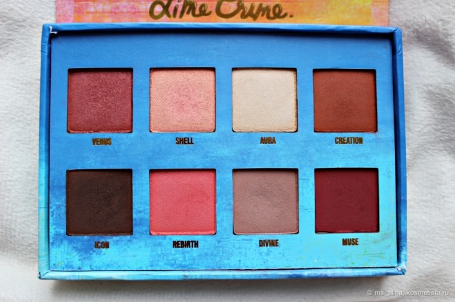 Красные глаза в осени 2016. Пошаговый урок макияжа с палеткой Lime Crime Venus
