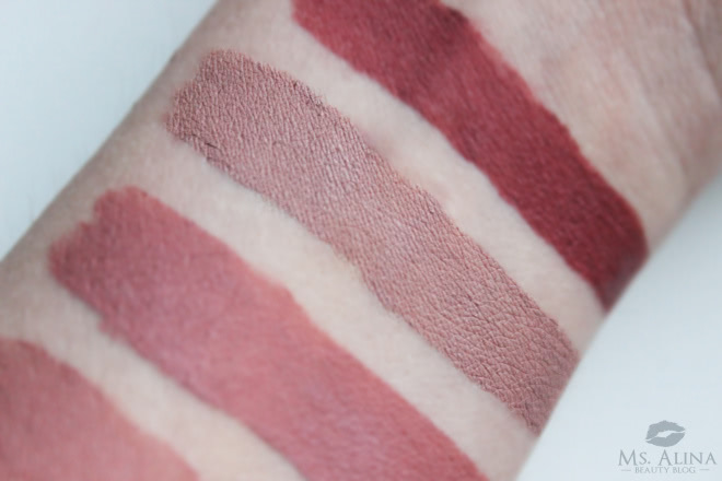 Nyx Lip Lingerie Liquid Lipstick - Push Up, Bedtime Flirt, Corset, Exotic