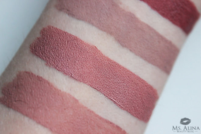 Nyx Lip Lingerie Liquid Lipstick - Push Up, Bedtime Flirt, Corset, Exotic